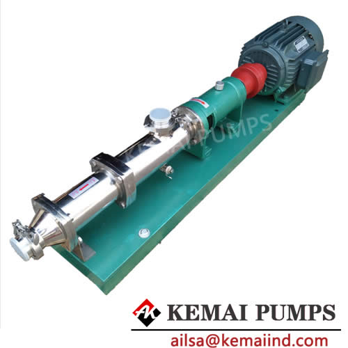 SS304|SS316L G Series Screw Pump | China Kemai Pumps